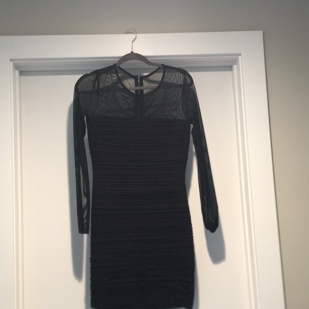 black dress